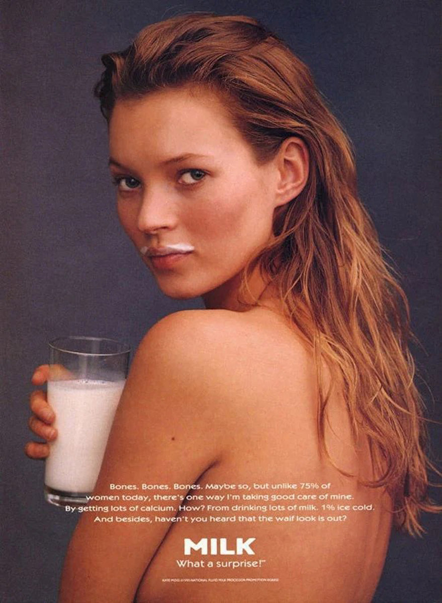 Kate Moss Got Milk ad