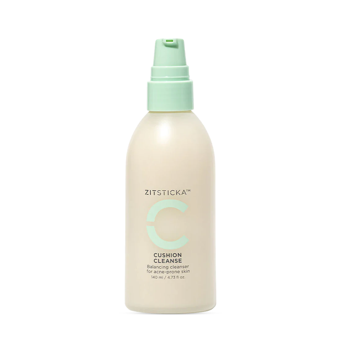 CUSHION CLEANSE is a balancing cleanser with hydrating acids for sensitive skin.