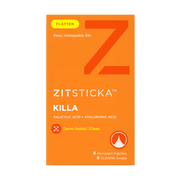KILLA Kit with microdart tech and 8 pimple patches for targeted acne treatment.
