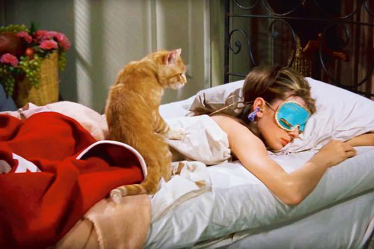 Audrey Hepburn sleeps. Can you get acne while sleeping? ZitSticka pimple patches reports