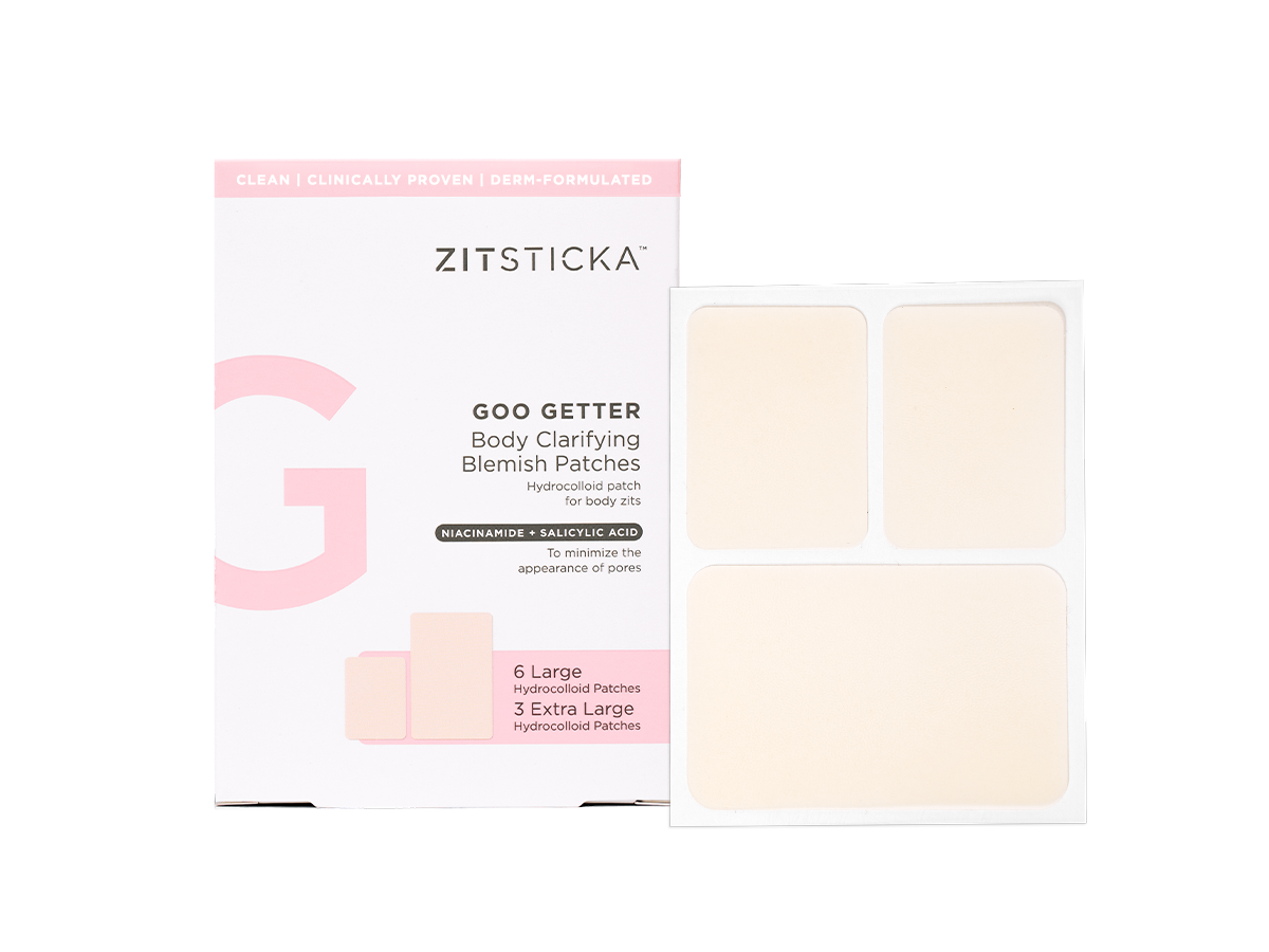 GOO GETTER: BODY CLARIFYING BLEMISH PATCHES Quarterly