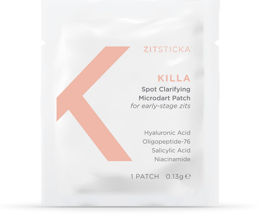 A Free Gift: Best Seller Killa Sample packet for early zits, 1 patch, 0.13g.